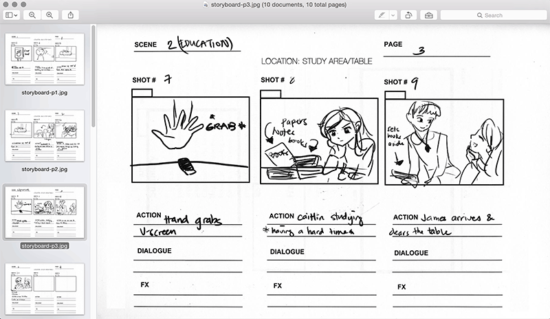 storyboard